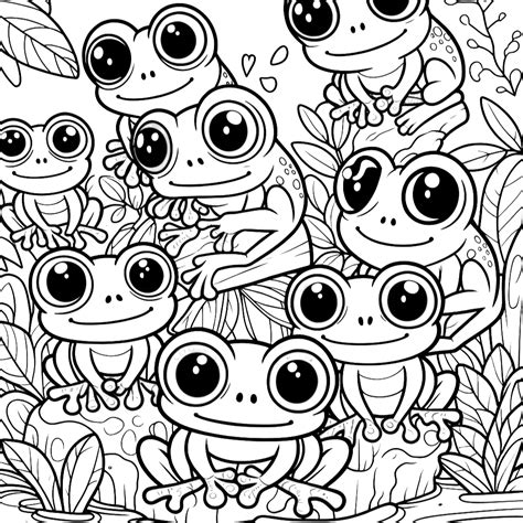 Red Eyed Tree Frog Coloring Pages 11 Coloring Pages Gem