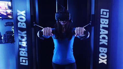 Black Box VR gym first workout - YouTube