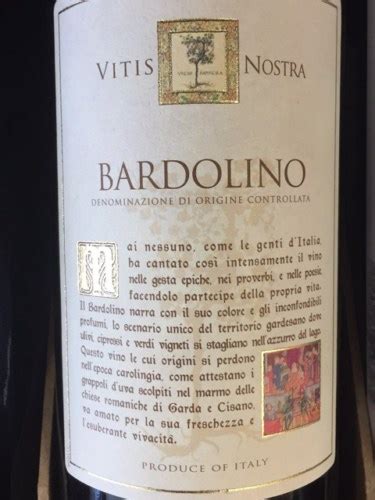 2015 Vitis Nostra Bardolino Vivino