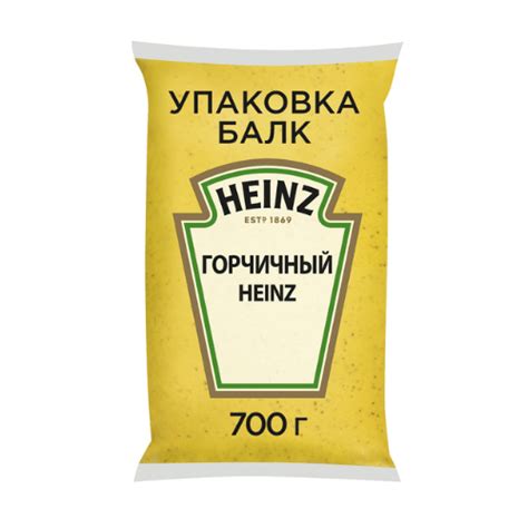 Соус Горчичный HEINZ 700 гр. - HEINZ