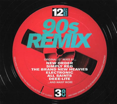 12 Inch Dance 90s Remix 3 X Cd Compilation 2018 [r12182604] Discogs