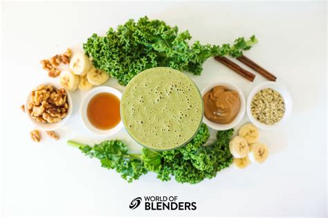 Healthy Kale Banana Smoothie Only Cals World Of Blenders