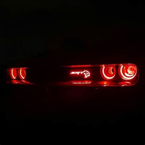 SRT Hellcat LED RGB Flow Series Logo Badge Lighting Trendz Next Gen