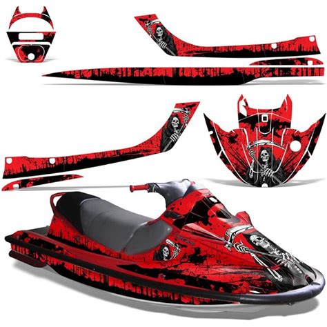 Amr Racing Jet Ski Graphics Kit Sticker Decal Compatible With