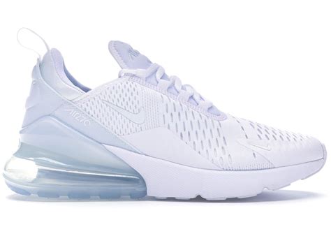 Nike Air Max 270 Triple White Womens Nike Shoes Women White Nike