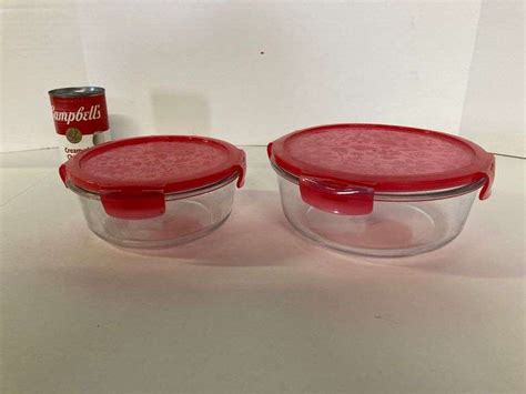 Assorted Glass Storage Containers - Delaware Auction Center