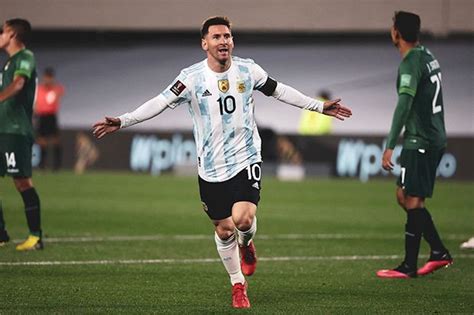 Hasil Argentina Vs Bolivia Hat Trick Lionel Messi Tentukan Kemenangan