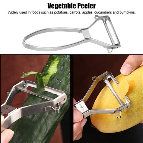 Ylshrf Multifunction Stainless Steel Potato Vegetable Fruit Peeler