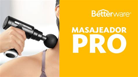 Masajeador Pro Betterware Alivia El Dolor Y La Fatiga Muscular Youtube