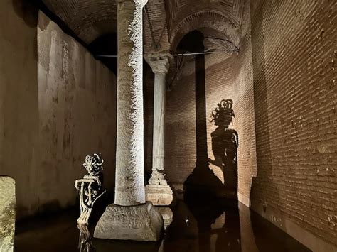 Premium Photo Photo Of Medusa Gorgon Statue In Basilica Cistern