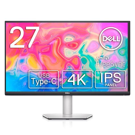 Buy Dell S2722qc Monitor 27 Inch 4k Usb C Uhd 3840 X 2160 Display