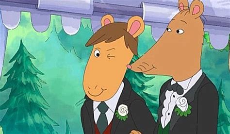PBS Cartoon Arthur Features Gay Inter Species Wedding Winter Watch