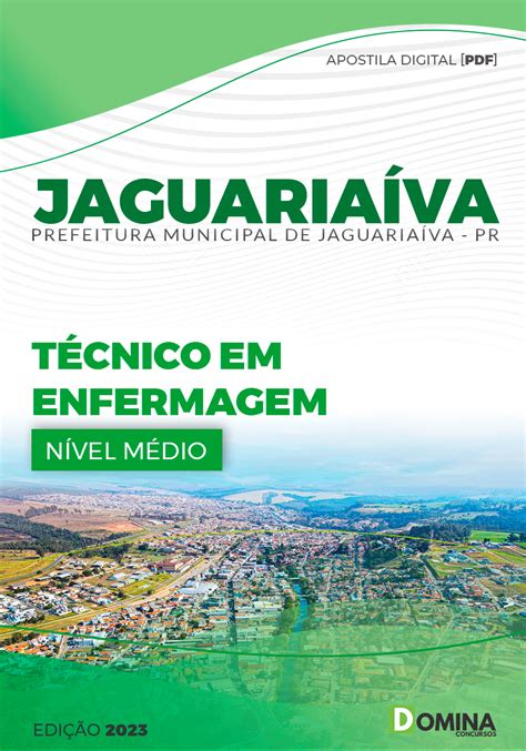 Apostila Concurso Jaguariaíva PR 23 Téc Enfermagem Domina