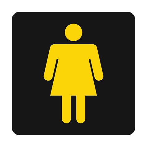 Woman Toilet Sign 5260930 Vector Art at Vecteezy