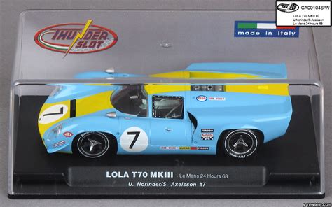 Thunderslot CA00104S W Lola T70 MkIII 7 Le Mans 24hrs 1968