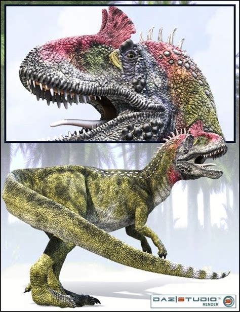 Cryolophosaurus Animals For Daz Studio And Poser Prehistoric