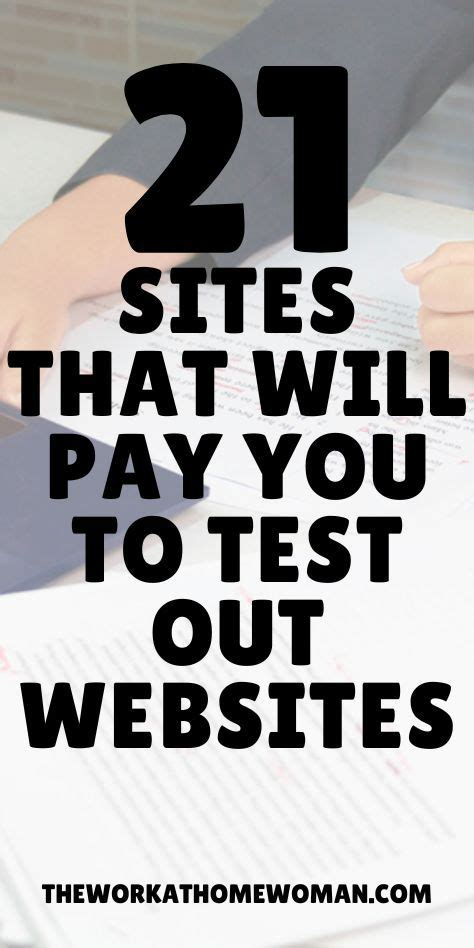 22 Sites That Will Pay You To Test Out Websites