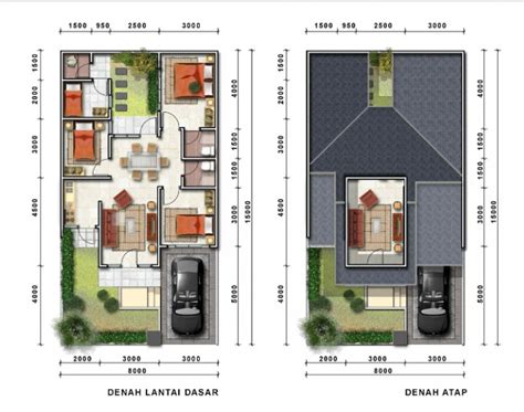 30 Inspirasi Desain Rumah 4x6 Meter Minimalis Sederhana Desain Id