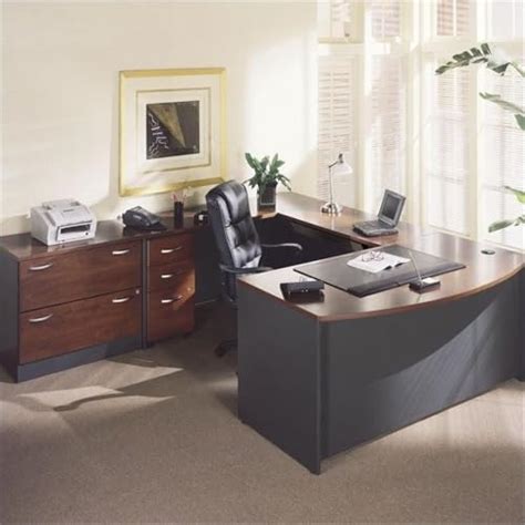 Amazon Bbf Bush Business Furniture Series C U Shape Desk With