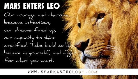 Mars in Leo