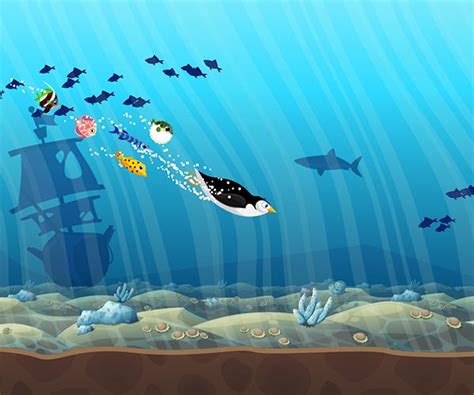 gameplay screen | Penguins game, Penguins, Games