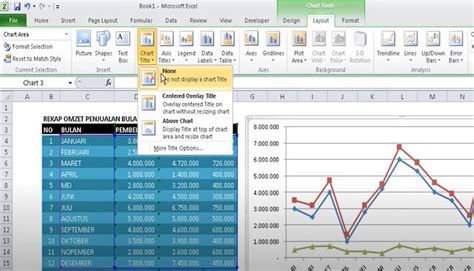 Tutorial Membuat Grafik Di Excel Tutorial Iki Rek Riset