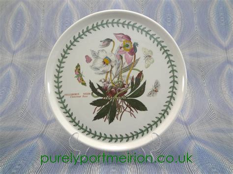 Portmeirion Pottery Botanic Garden Cake Plate Hellebore Bg