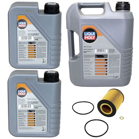 Motor L Top Tec W Liqui Moly Liter Mit Lfilter Sh