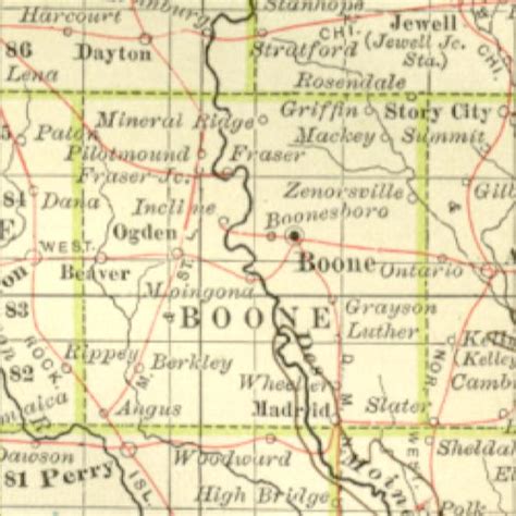 1897 Century Atlas of the State of Iowa