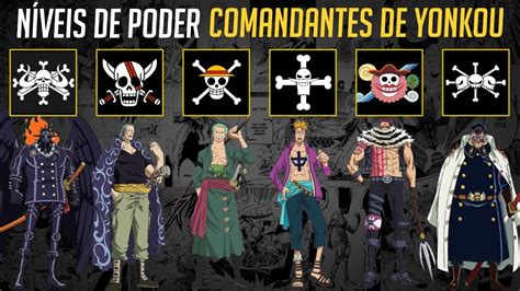 Comandantes De Yonkou N Veis De Poder One Piece Nerd Sensei Youtube