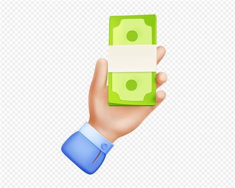 Businessman hand with money bundle png 16911693 Vector Art at Vecteezy