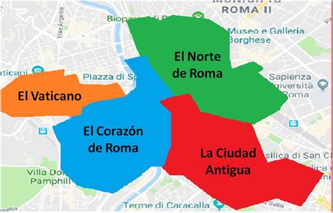 4 Zonas imprescindibles de Roma