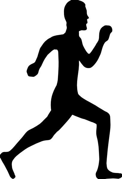 Person Running Clipart - Cliparts.co