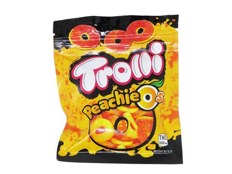 Trolli Peachie O S 600mg Happy Tree Buds