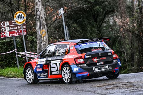 Rally 1000 Miglia Rudy Michelini Con Nicola Angilletta Su Skoda Fabia