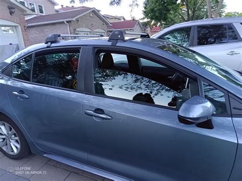 2019，2020 Toyota Corolla Bare Roof Rack Racktrip Canada Car Racks