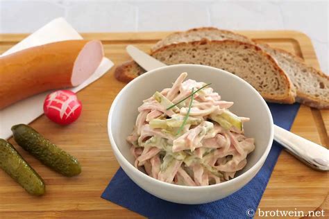 Fleischsalat Selber Machen Rezept Varianten Brotwein