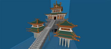 Chinese temple Minecraft Map