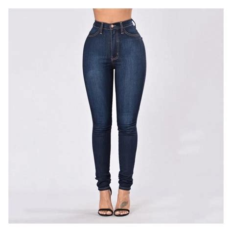 Magros Cal As De Ganga Para Mulheres Magras Alta Jeans Cintura