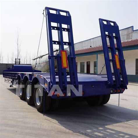 Titan Axles Heavy Duty Low Bed Trailer Ton Ton Lowbed Semi