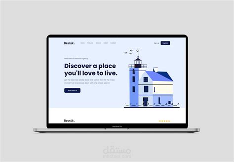 تصميم صفحة هبوط Landing Page مستقل