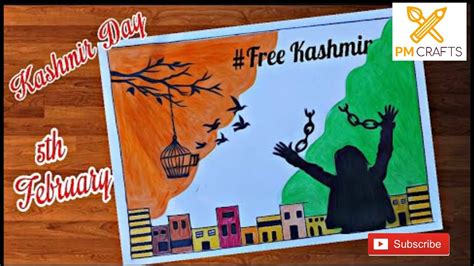 How To Make Poster Of Kashmir Day 5 February Kashmir Day Free