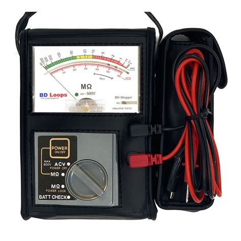 Bd Megger Inductance Loop Testing Meter