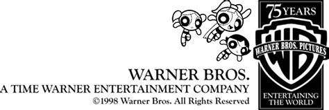 Warner Bros 75 Years Print Logo Powerpuff Style By Jamnetwork Print