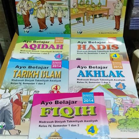 Jual Buku Belajar Mdta Kls Kurikulum Nasional Semester Satu Paket