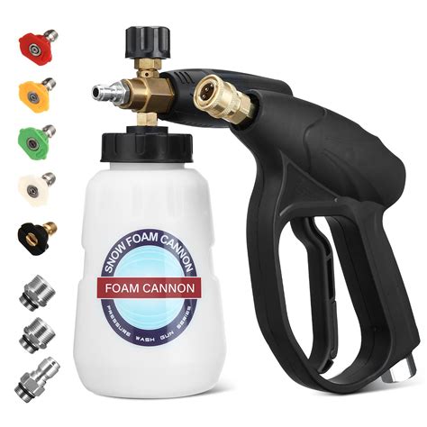 Buy Foam Cannon Wash Kit With Pressure Washer Adjustable Snow Foam