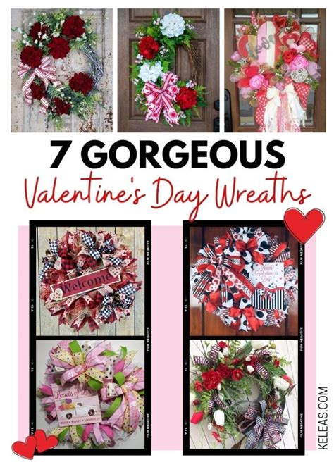 Valentine's Day Wreaths to Spread a Little Love - Kelea's Florals