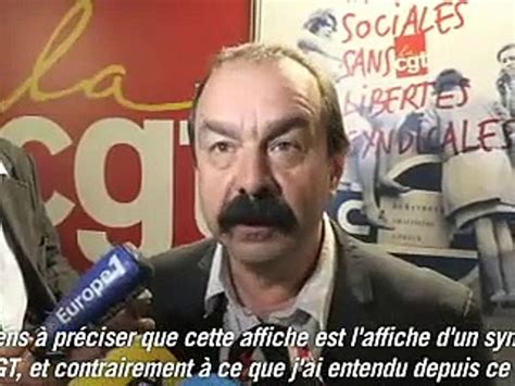 L Affiche Info De La Cgt Passe Mal Aupr S De La Presse Vid O