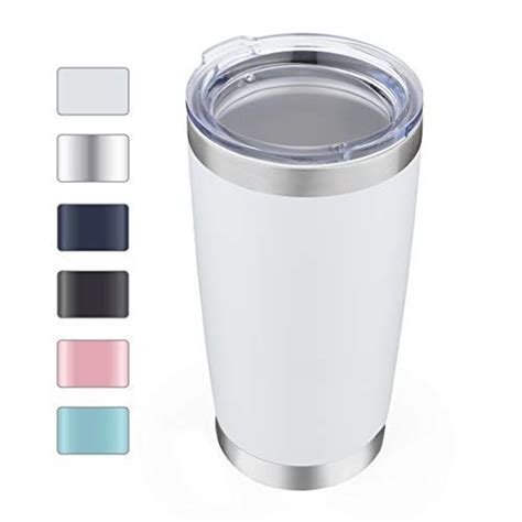 DOMICARE 20oz Stainless Steel Tumbler With Lid Double Wall Vacuum