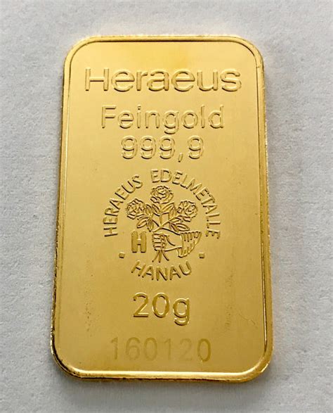 Gramm Gold Karat Heraeus Catawiki